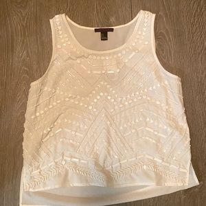 NWT beaded tank top